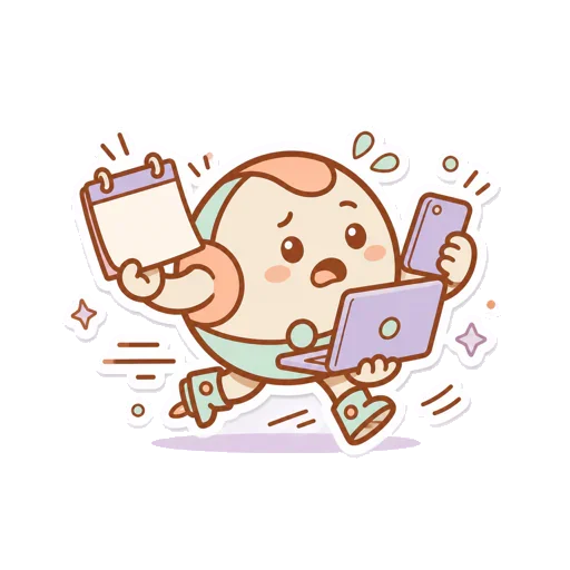 The “I’m So Busy” (IMSB) cutout art