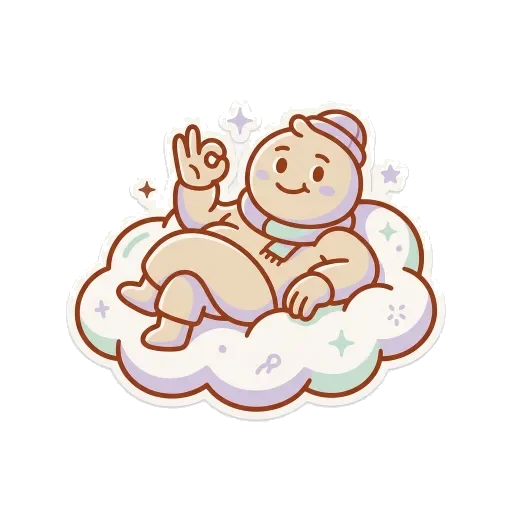 The “OK, Whatever” (OJBK) cutout art