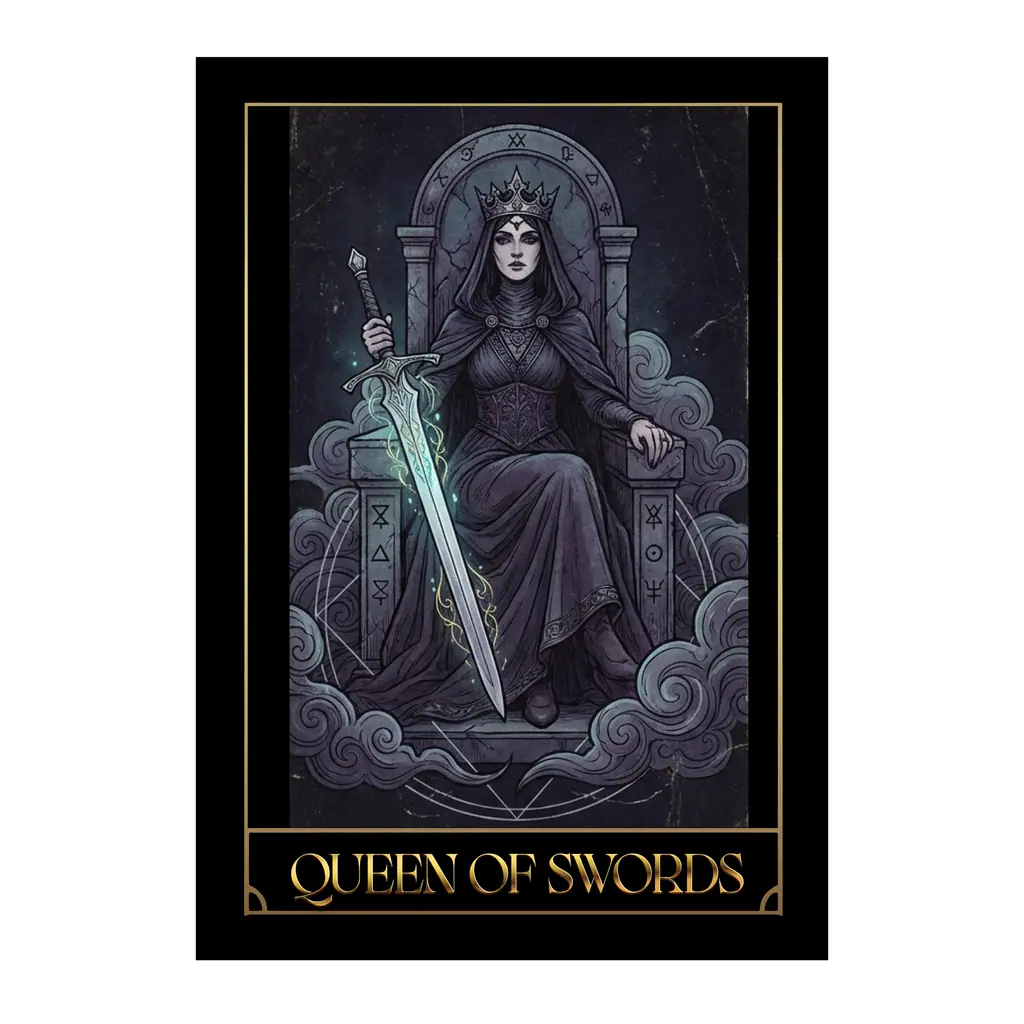 Queen of Swords tarot card