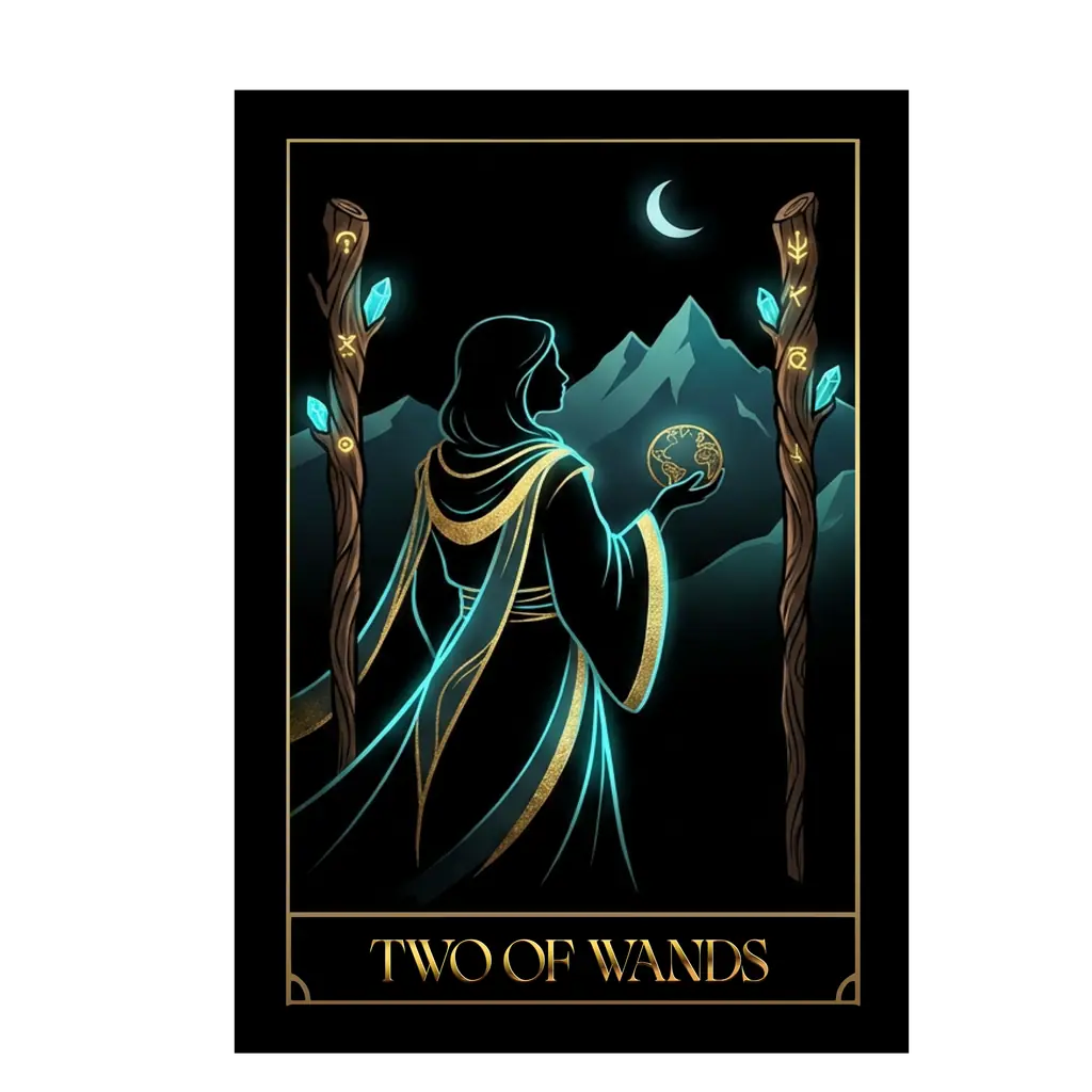 Two of Wands tarot card