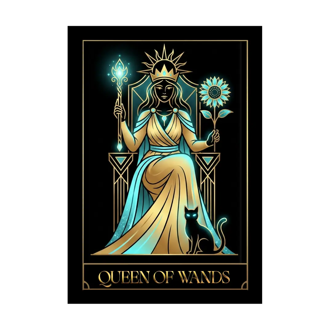 Queen of Wands tarot card