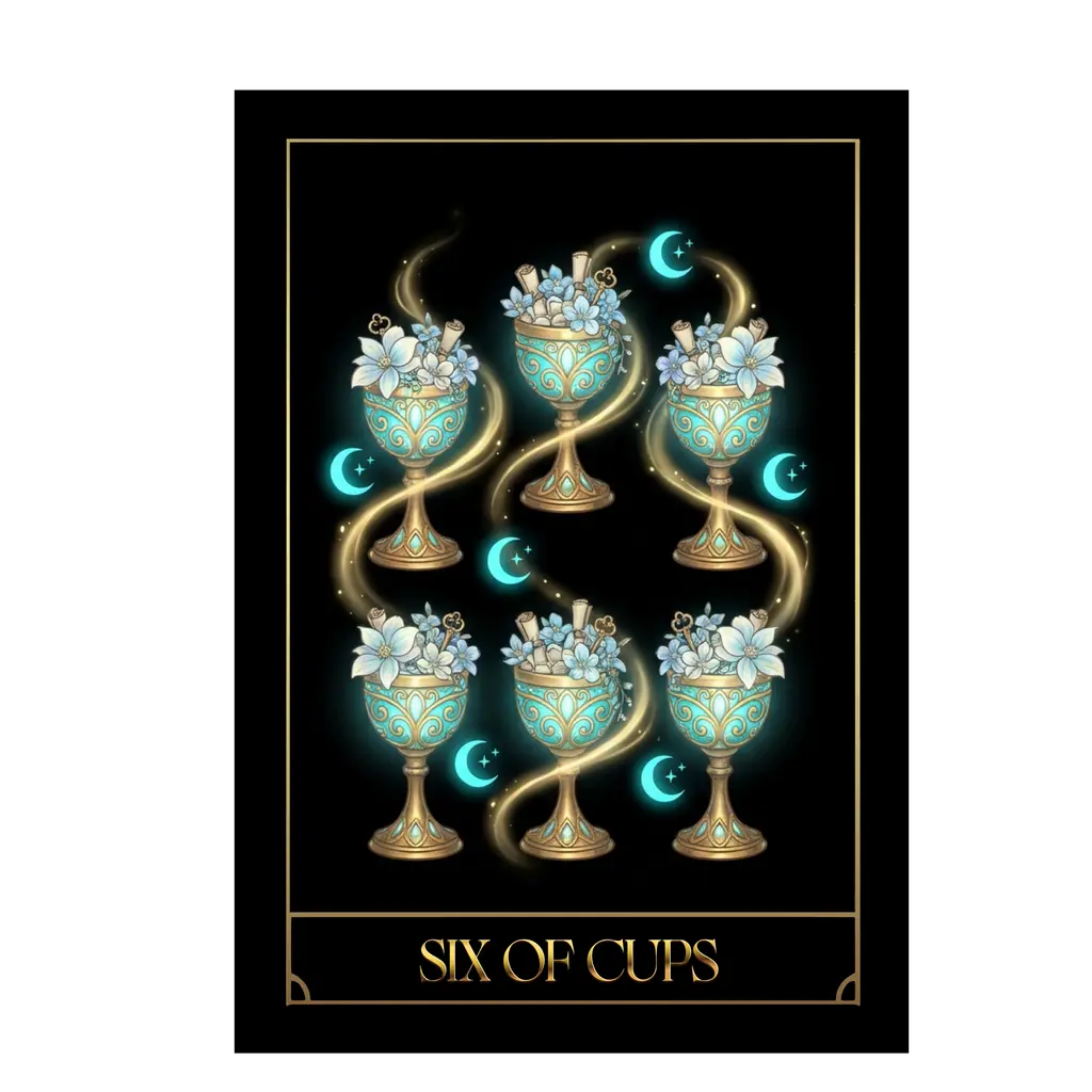 Six of Cups tarot card